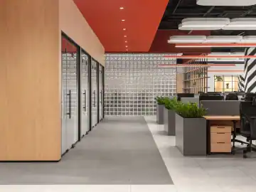 给办公日常一点明亮色彩 · 实景照片