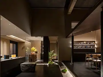 以庭院展开的茶空间 · 实景照片