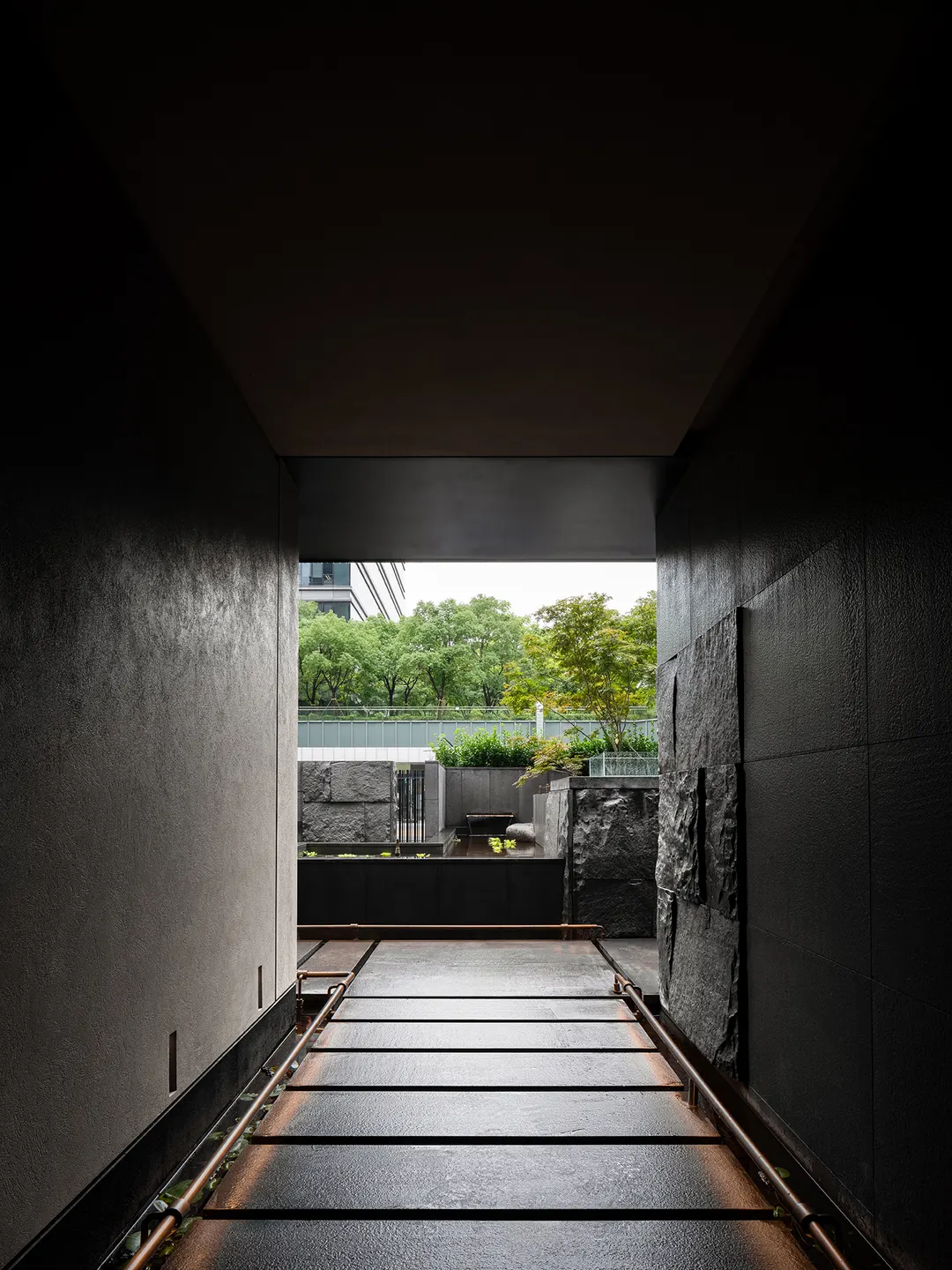 以庭院展开的茶空间 · 实景照片 · 空间细节