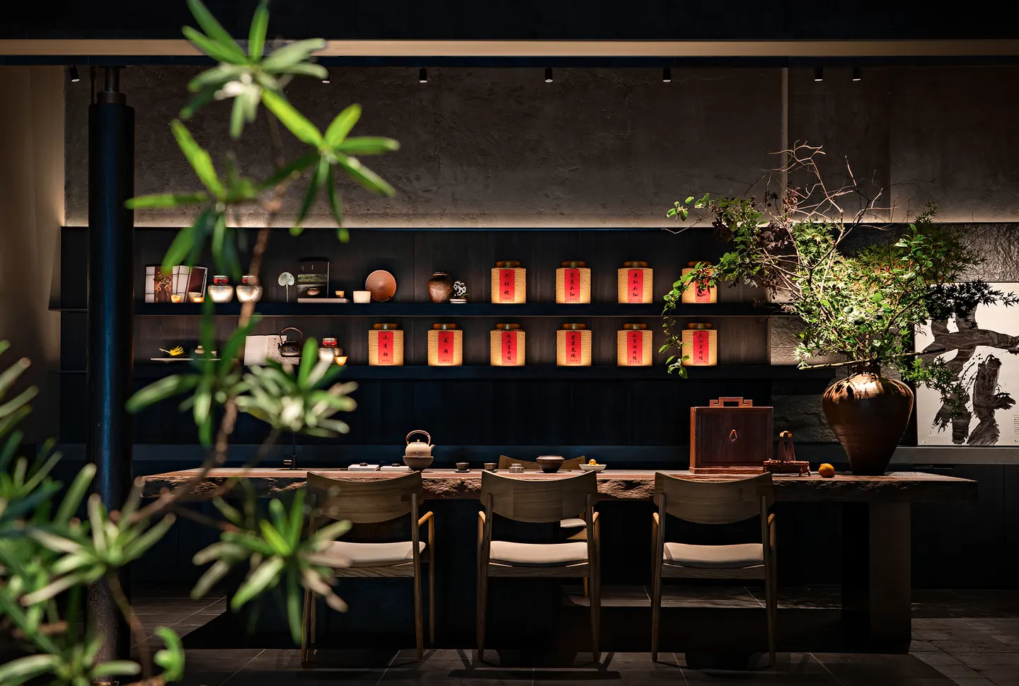 以庭院展开的茶空间 · 实景照片 · 空间细节
