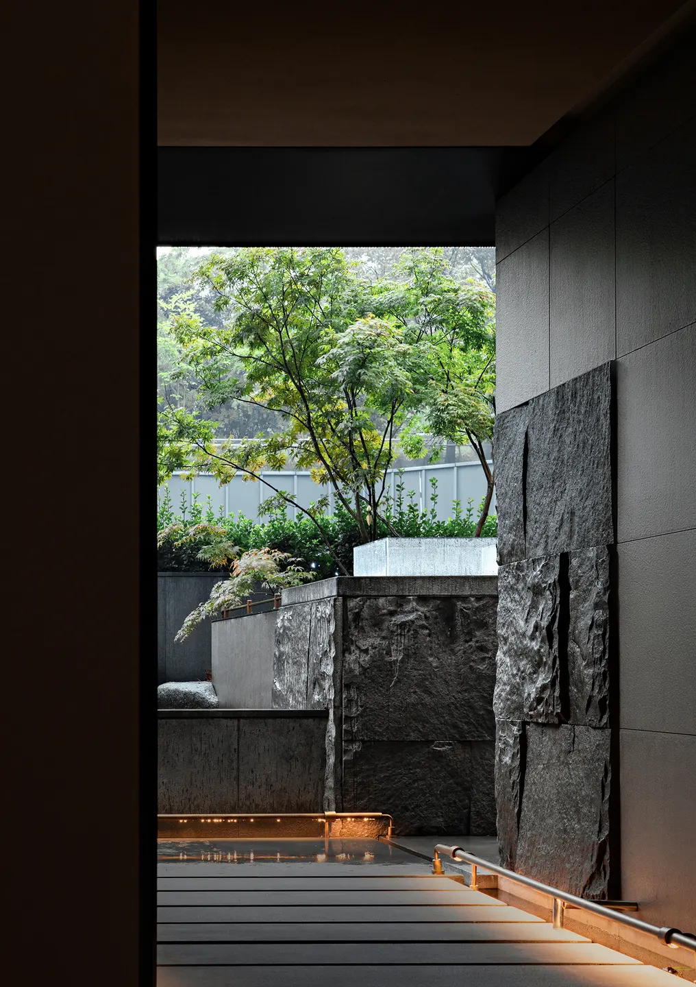 以庭院展开的茶空间 · 实景照片 · 空间细节