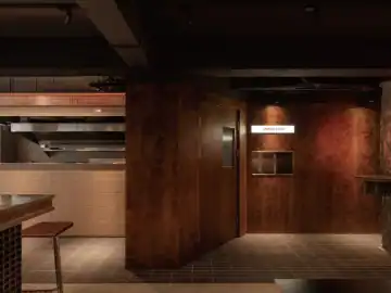 冷暖对照中的轻松餐饮 · 实景照片