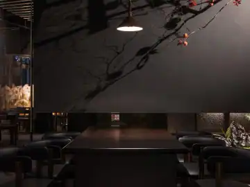 水光与墨色中的游园餐叙 · 实景照片