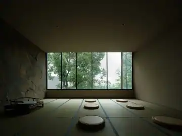 把窗外的森林留在房间里 · 实景照片
