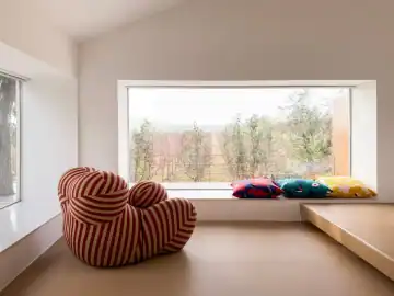 围绕树木展开的高低庭院 · 实景照片