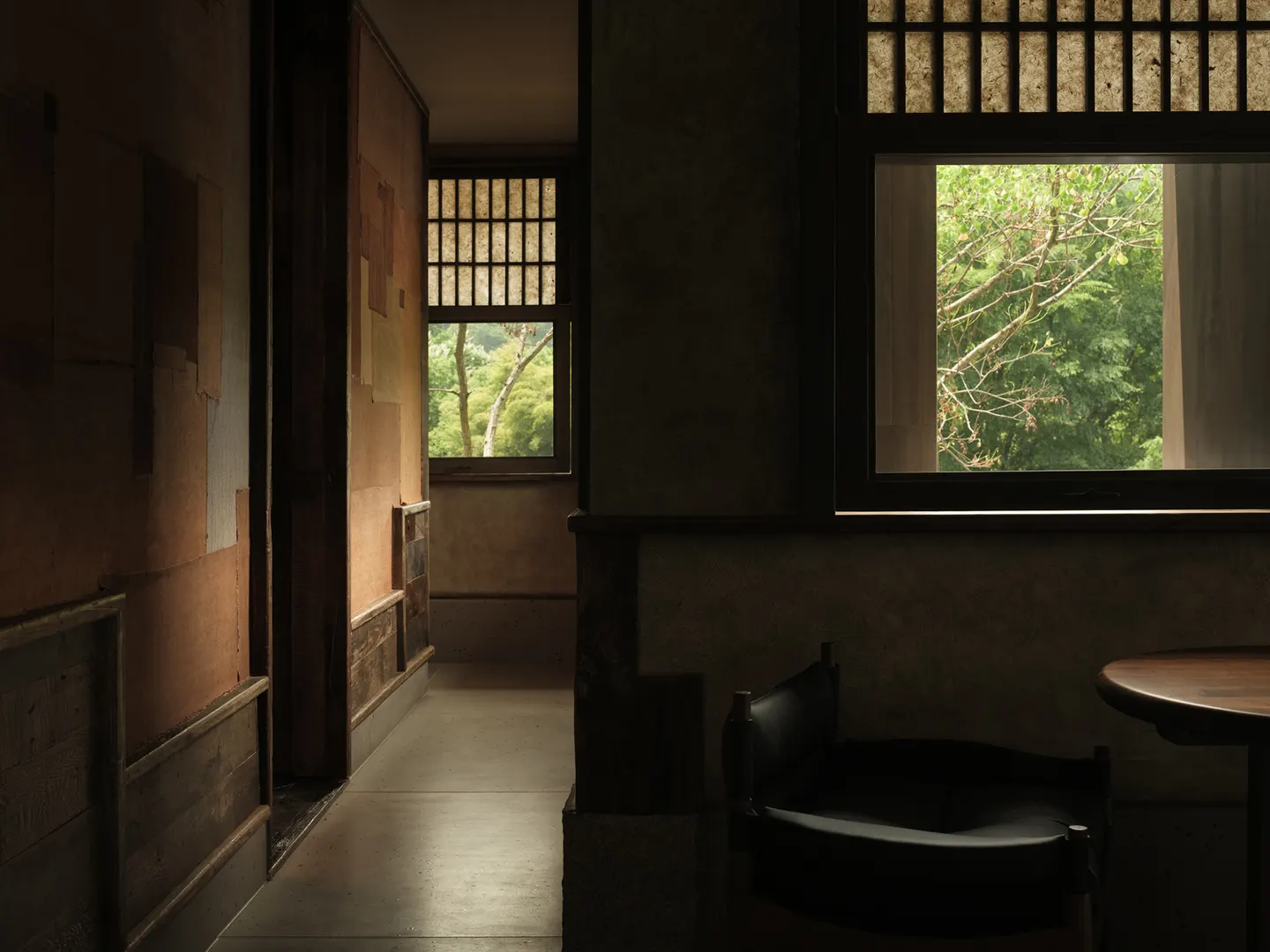 木窗里框住的一片绿 · 实景照片 · 空间细节