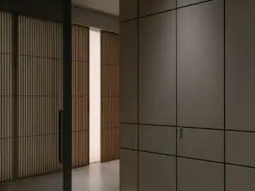 墙板与反射构成的家居展陈 · 实景照片