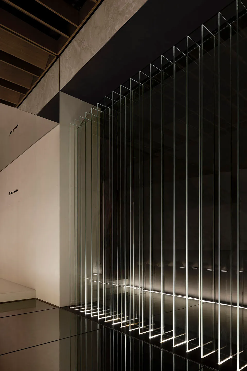 阵列与光墙中的材料展馆 · 实景照片 · 空间细节