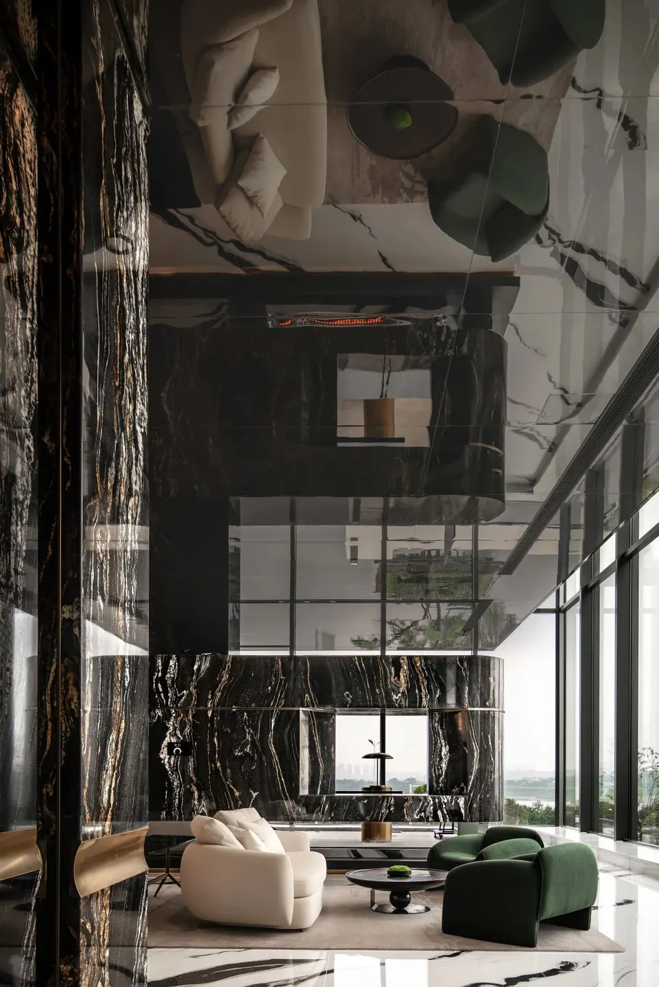 螺旋阶梯串起圆弧空间 · 实景照片 · 空间细节